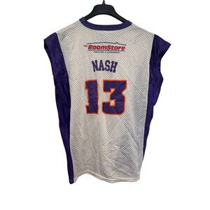 Park Antony Suns Jersey Mens XL White & Purple Mesh Team Nash 13 Fan Apparel